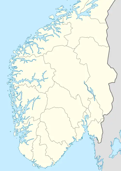 2024 Norwegian First Division is located in Norway South