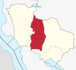 Nsimbo District location in the Katavi Region