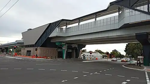 Train at Oats Street station
