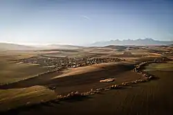 Letanovce View of Letanovce towards the High Tatras