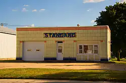 An old Standard station in Ogden