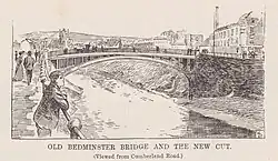Old Bedminster Bridge, 1908