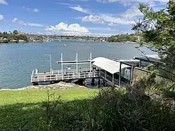 Old Huntleys Point Wharf used by Sydney Ferries Parramatta River ferry services until 2013