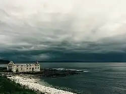 Old derelict kelp store