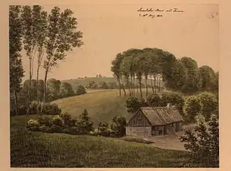 26 August 1824; Forest Worker's House at Farum
