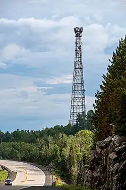 Olive Lake, ON Microwave Repeater Tower