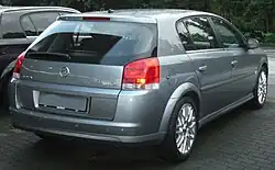 Rear view (facelift)