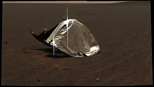 MER-B Opportunity's heat shield