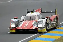The No. 46 car entered by TDS Racing at the 2016 24 Hours of Le Mans