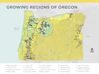 Oregon Viticultural Areas
