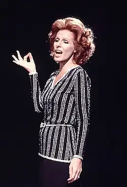 Vanoni in concert in the 1960s