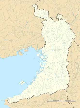 2020 Summer Paralympics torch relay is located in Osaka Prefecture