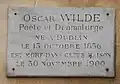 Oscar Wilde's final address was at the dingy Hôtel d'Alsace (now known as L'Hôtel), in Paris