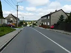 Koblovská street in Petřkovice
