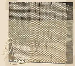 Sample (Upholstery Fabric) by Otti Berger, cellophane, 27.3 × 26.1 cm (10 3/4 × 10 1/4 in.), 1927-1933