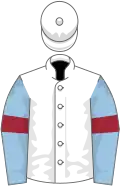 Valley Paddocks Racing Limited Light Blue and Maroon stripes, Light Blue sleeves, Maroon armlets
