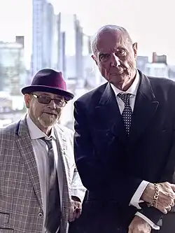 Pete (left) and Bas (right) February 2025. Photographer: James Bird