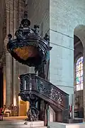 17th-century pulpit.