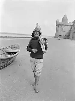 Pêcheur du Mont-Saint-Michel
