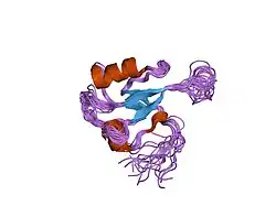 1mc7: Solution Structure of mDvl1 PDZ domain