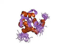1mxl: STRUCTURE OF CARDIAC TROPONIN C-TROPONIN I COMPLEX