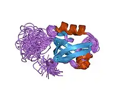 1ozi: The alternatively spliced PDZ2 domain of PTP-BL