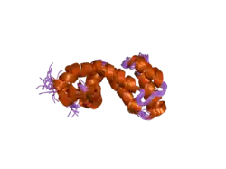2owi: Solution structure of the RGS domain from human RGS18