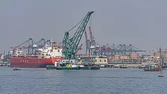 Port of Karachi is one of South Asia's largest and busiest deep-water seaports, handling about 60% of the nation's cargo (25 million tons per annum).