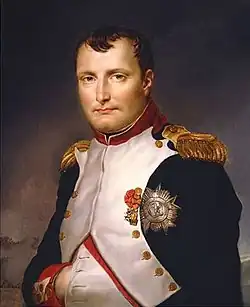 Portrait of Napoleon Bonaparte, ruled as emperor Napoleon I (1804 to 1814, and 1815)