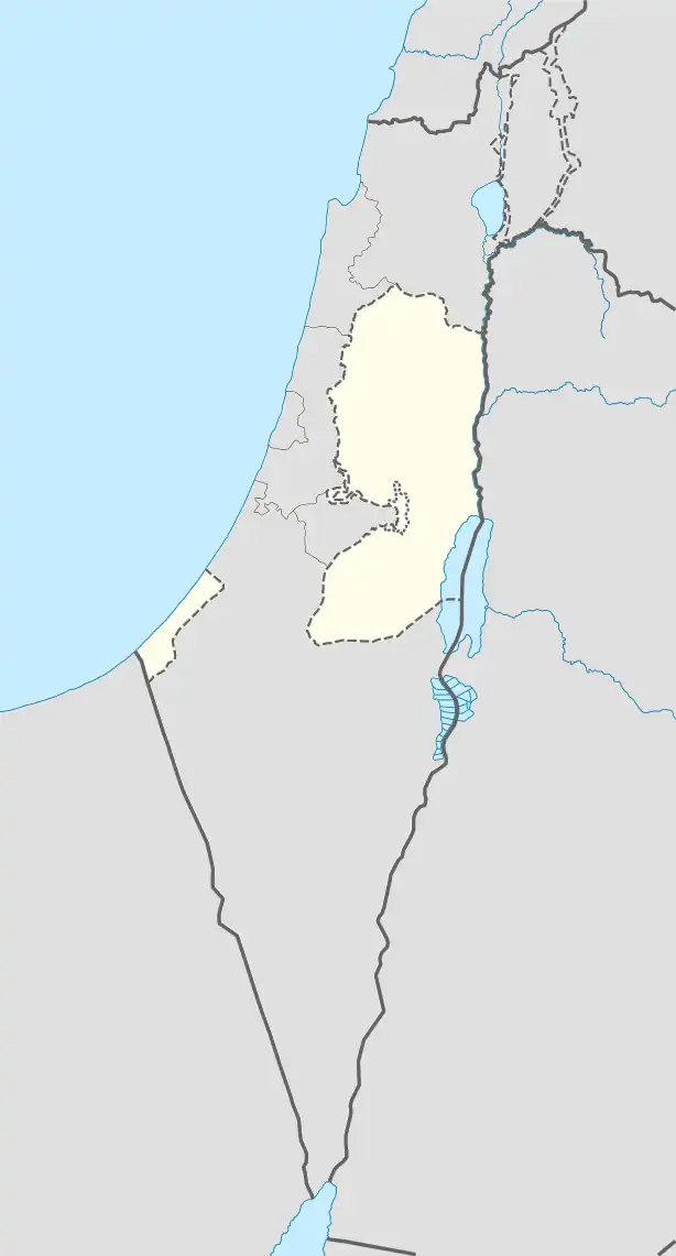 Jericho is located in Palestine