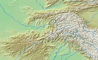 Hephthalites is located in Pamir
