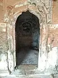Mughal-style arch over a door.