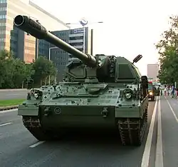 Croatian PzH 2000 at Zagreb Military Parade (2015)