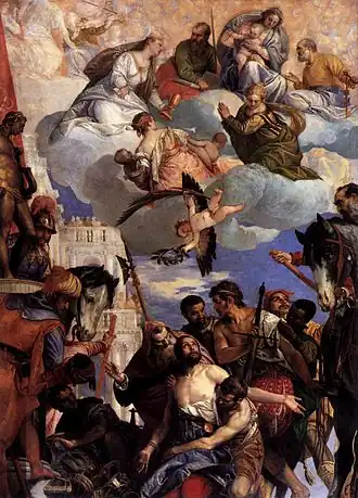 The Martyrdom of St. George, by Paolo Veronese, 1564.