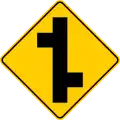 P-44 Staggered crossroads, first on the right
