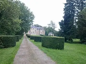 The chateau in Parigny
