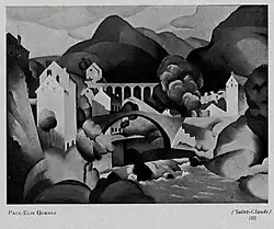 Paul-Élie Gernez&nbsp;[fr], Saint-Claude, Exposició d'Art francès d'Avantguarda, Galeries Dalmau, Barcelona, 1920 (catalogue)