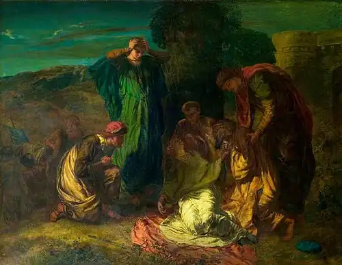 The Death of Cordelia by Paul Falconer Poole