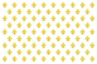 Variant royal standard of France (1643 design)
