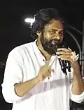 Pawan Kalyan at Janasena meeting in 2019.jpg