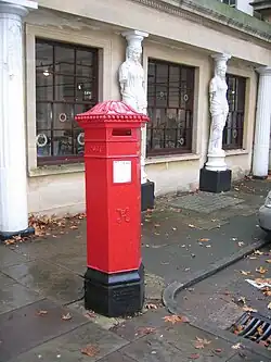 A rare Victorian Penfold pillar box