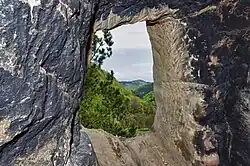 View of Nucu village from Dionisie's cave