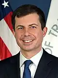 Pete Buttigieg Secretary of Transportation (announced December 15)[99]