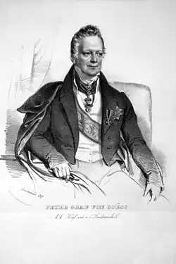 Portrait of Peter von Goëss