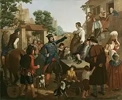 Peter Stuyvesant and the Cobbler, c1850