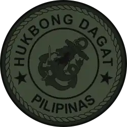 Philippine Navy battledress patch (for NAVSOG Personnel in battledress uniform)
