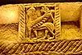 Etruscan relief with sphinxe