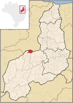 Location in Piauí state