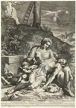 Engraving by Pieter de Bailliu