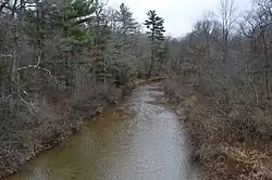 Piney Creek east of Reidsburg